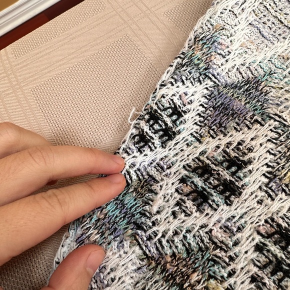 Vintage cozy patterned knit size small - Picture 9 of 9